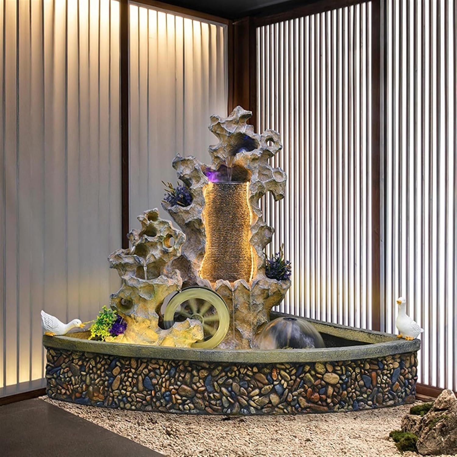 うさぎ様 リバティタナローン エプロン 丈110 チャイブグリーン 右